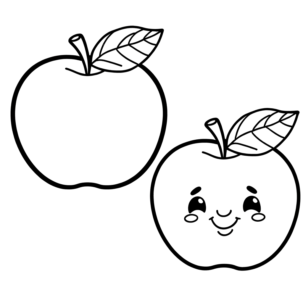 Ausmalbilder für Kleinkinder